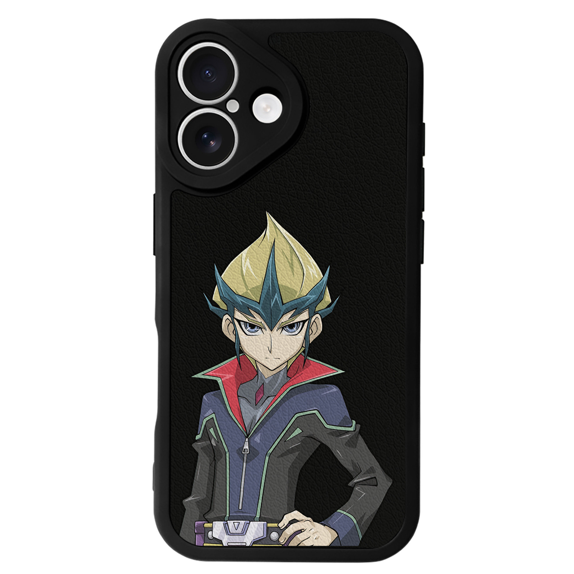 遊☆戯☆王 Yu-Gi-Oh! 【iPhone 16シリーズ対応】シリコンスマホケース（レザー調） 材質：シリコン